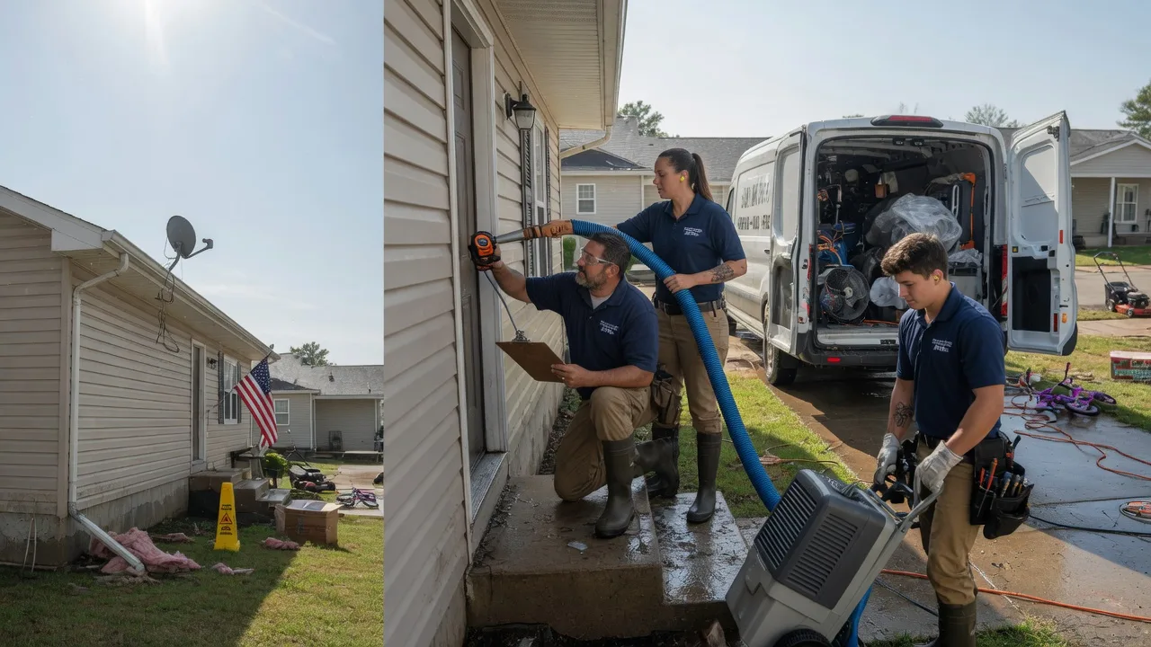 Ceiling Water Damage Restoration in Grand Marsh, WI near me