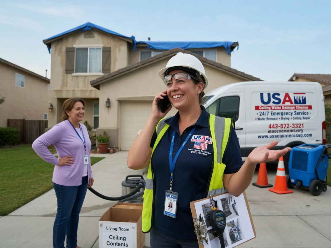 Ceiling Water Damage Restoration Grand Marsh, WI FAQs
